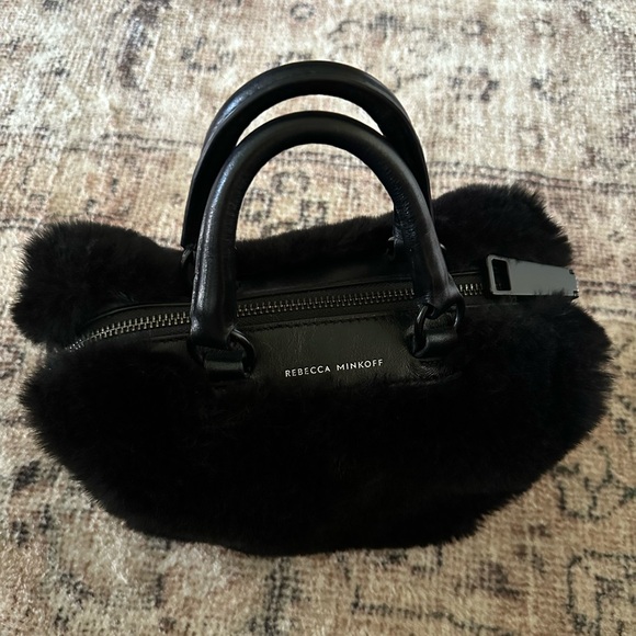 Rebecca Minkoff faux fur bag - Picture 2 of 9